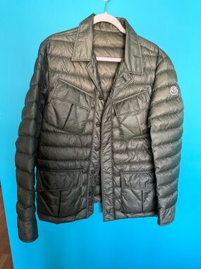 Moncler Norme Afnor G32-003 Vintage Style Shirt Jacket Size 4